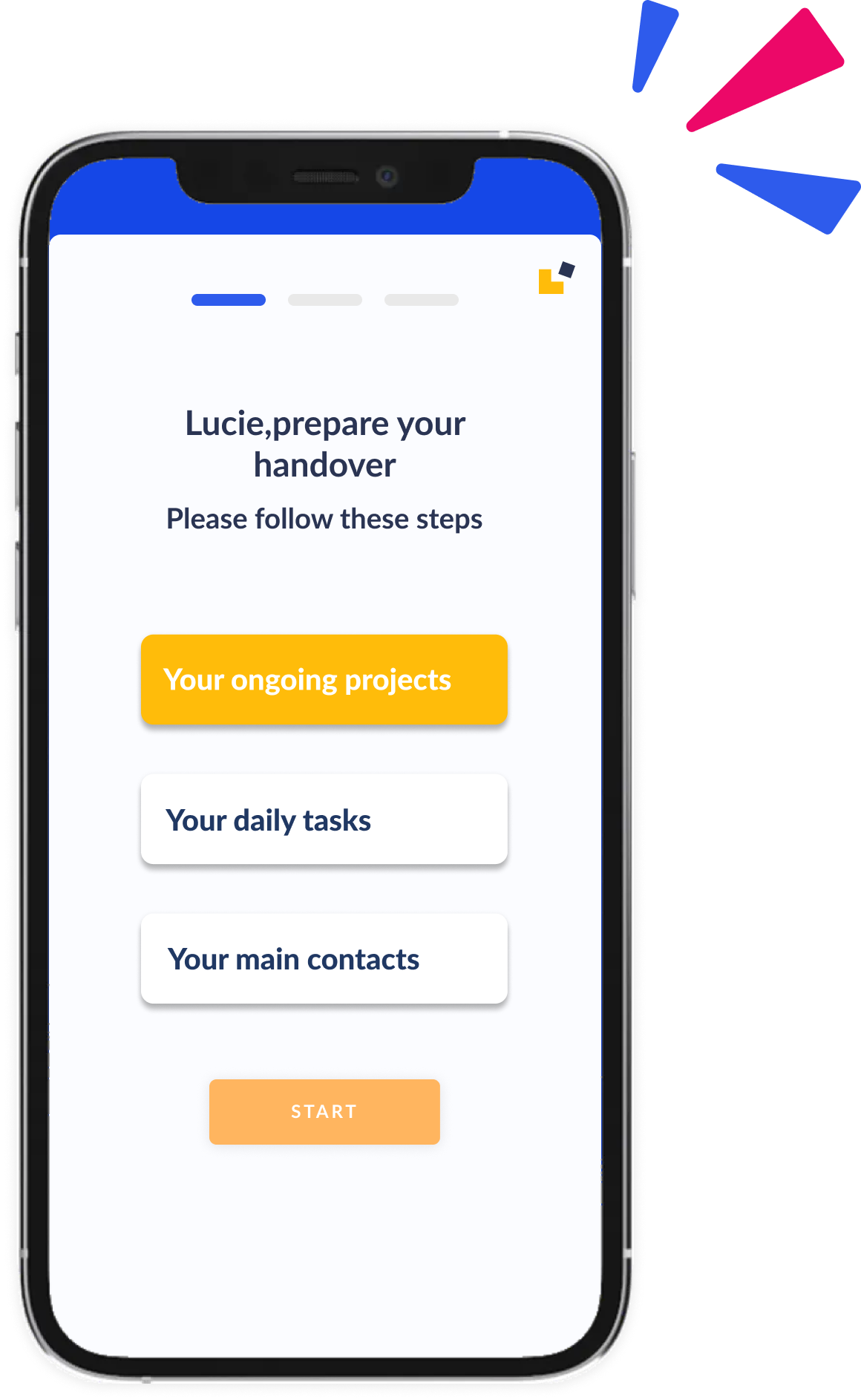 offboarding handover Workelo