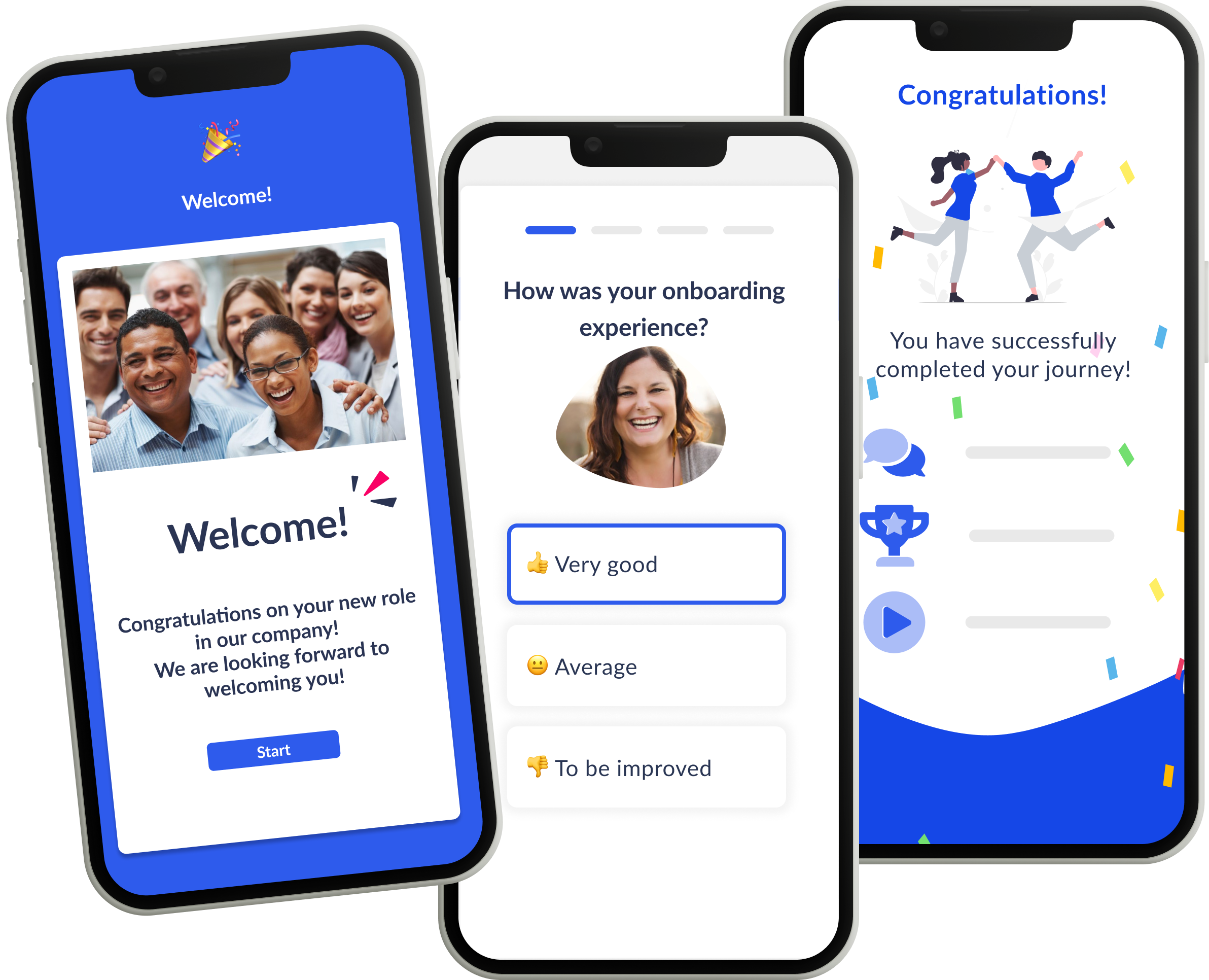 onboarding journey on mobile 